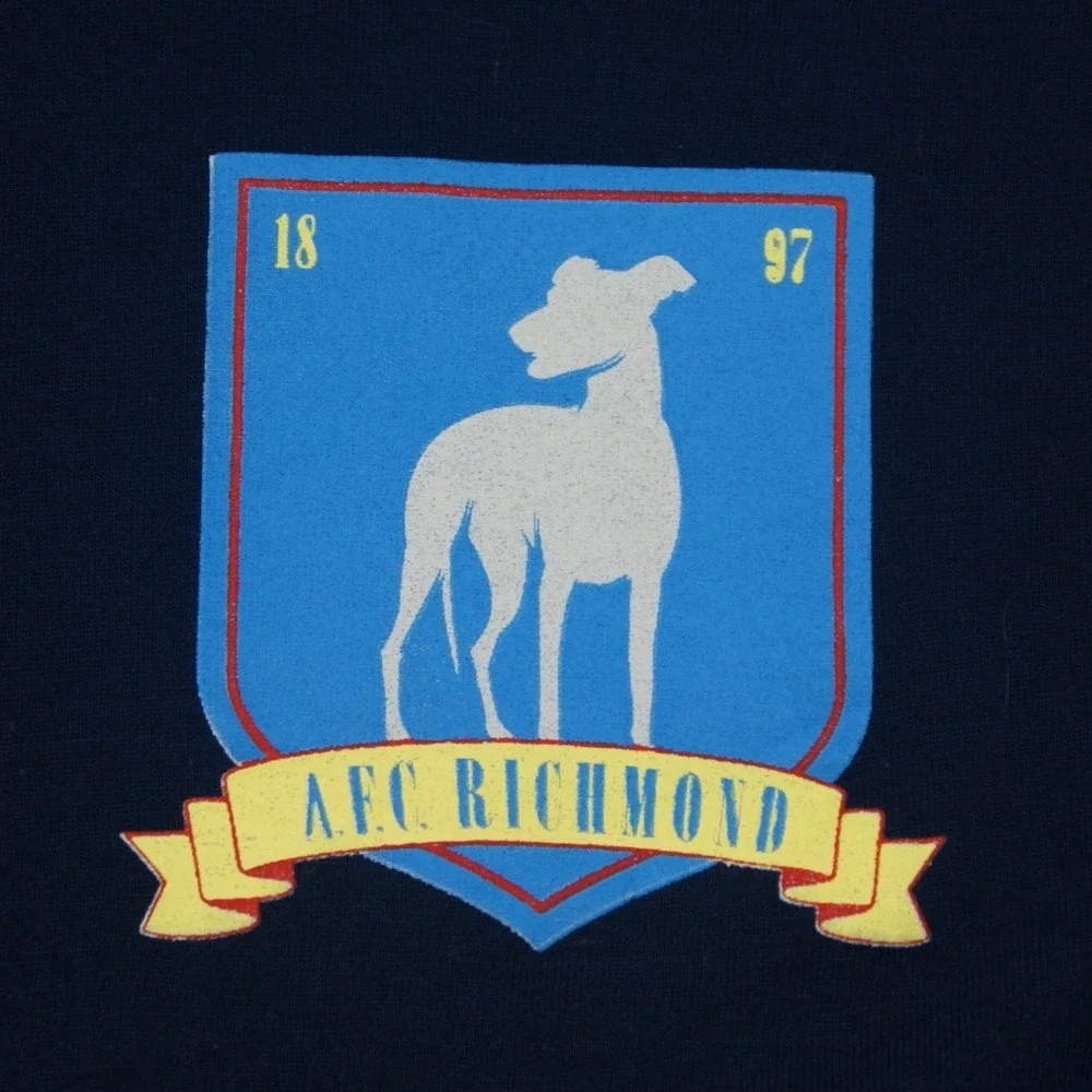 Ted Lasso AFC Richmond Long Sleeve T-Shirt Navy Blue XXL I Believe In Believe